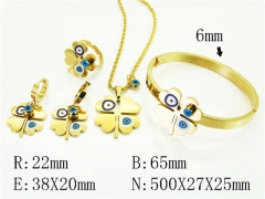 HY Wholesale Jewelry Set 316L Stainless Steel jewelry Set Fashion Jewelry-HY50S0535JRR