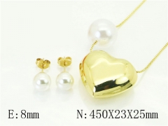 HY Wholesale Jewelry Set 316L Stainless Steel jewelry Set Fashion Jewelry-HY45S0079HIT