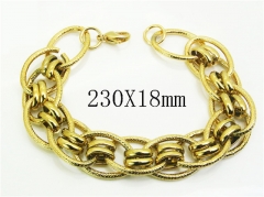 HY Wholesale Bracelets 316L Stainless Steel Jewelry Bracelets-HY53B0183PL