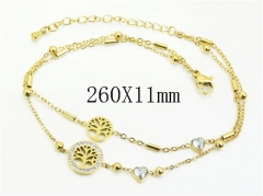HY Wholesale Bracelets 316L Stainless Steel Jewelry Bracelets-HY32B1099HEL