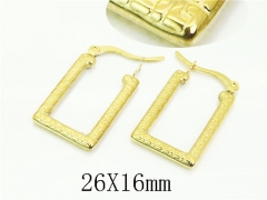 HY Wholesale Earrings 316L Stainless Steel Earrings Jewelry-HY80E1132ME