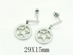 HY Wholesale Earrings 316L Stainless Steel Earrings Jewelry-HY80E1141IE