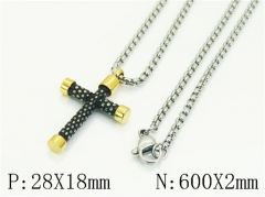 HY Wholesale Stainless Steel 316L Jewelry Popular Necklaces-HY41N0325IVV