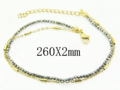 HY Wholesale Bracelets 316L Stainless Steel Jewelry Bracelets-HY25B0391HID