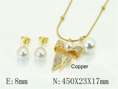 HY Wholesale Jewelry Set 316L Stainless Steel jewelry Set Fashion Jewelry-HY45S0070HJV
