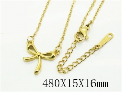HY Wholesale Stainless Steel 316L Jewelry Popular Necklaces-HY25N0178NL