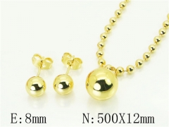 HY Wholesale Jewelry Set 316L Stainless Steel jewelry Set Fashion Jewelry-HY45S0091HHD