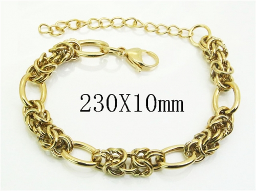 HY Wholesale Bracelets 316L Stainless Steel Jewelry Bracelets-HY53B0185OL