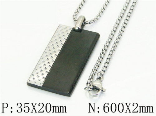 HY Wholesale Stainless Steel 316L Jewelry Popular Necklaces-HY41N0341HLR