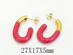 HY Wholesale Earrings 316L Stainless Steel Earrings Jewelry-HY80E1111NX
