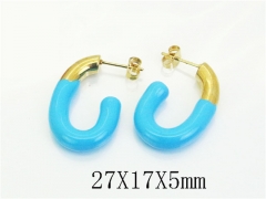 HY Wholesale Earrings 316L Stainless Steel Earrings Jewelry-HY80E1110NC