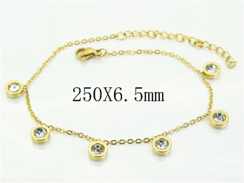 HY Wholesale Bracelets 316L Stainless Steel Jewelry Bracelets-HY25B0379PV