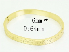 HY Wholesale Bangles Jewelry Stainless Steel 316L Popular Bangle-HY80B1905PL