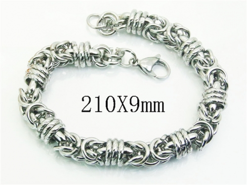 HY Wholesale Bracelets 316L Stainless Steel Jewelry Bracelets-HY53B0176ML
