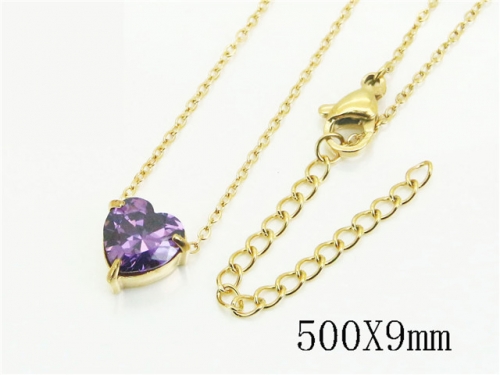 HY Wholesale Stainless Steel 316L Jewelry Popular Necklaces-HY12N0761XNL