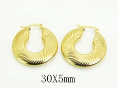 HY Wholesale Earrings 316L Stainless Steel Earrings Jewelry-HY74E0136HDL