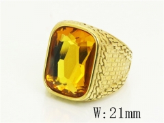 HY Wholesale Rings Jewelry Stainless Steel 316L Rings-HY17R0984HJG