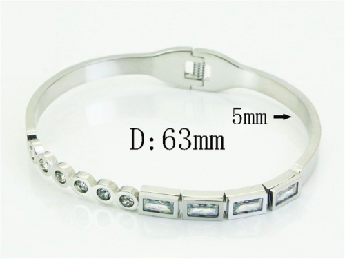 HY Wholesale Bangles Jewelry Stainless Steel 316L Popular Bangle-HY14B0293HIV