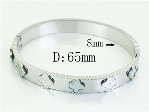 HY Wholesale Bangles Jewelry Stainless Steel 316L Popular Bangle-HY14B0278HHC