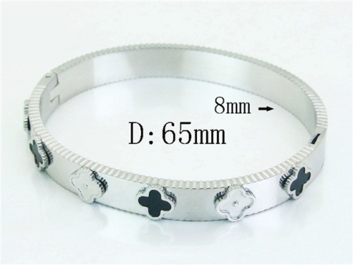 HY Wholesale Bangles Jewelry Stainless Steel 316L Popular Bangle-HY14B0275HHQ