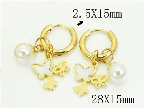 HY Wholesale Earrings 316L Stainless Steel Earrings Jewelry-HY60E1967UJL