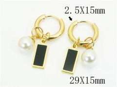 HY Wholesale Earrings 316L Stainless Steel Earrings Jewelry-HY60E1963VJL