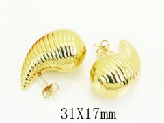 HY Wholesale Earrings 316L Stainless Steel Earrings Jewelry-HY74E0141HWL