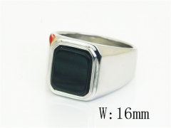 HY Wholesale Rings Jewelry Stainless Steel 316L Rings-HY17R1041HIG