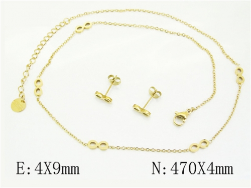 HY Wholesale Jewelry Set 316L Stainless Steel jewelry Set Fashion Jewelry-HY32S0132HHE
