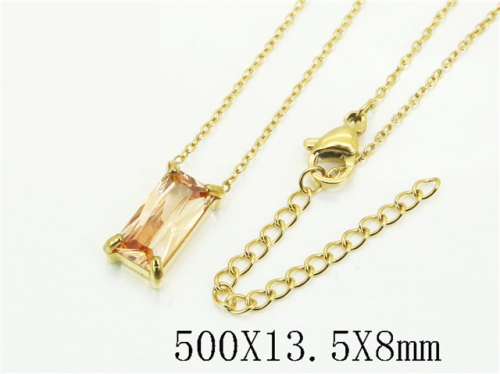 HY Wholesale Stainless Steel 316L Jewelry Popular Necklaces-HY12N0778SNL