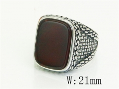 HY Wholesale Rings Jewelry Stainless Steel 316L Rings-HY17R0981HIF