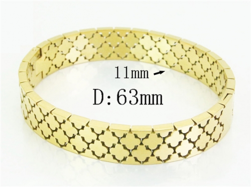 HY Wholesale Bangles Jewelry Stainless Steel 316L Popular Bangle-HY14B0282HKD
