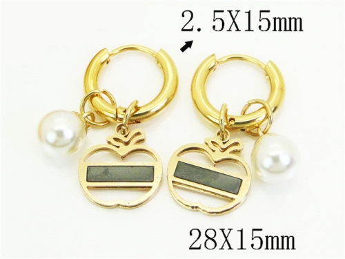 HY Wholesale Earrings 316L Stainless Steel Earrings Jewelry-HY60E1971EJL