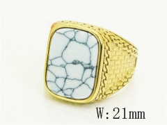 HY Wholesale Rings Jewelry Stainless Steel 316L Rings-HY17R0989HJD