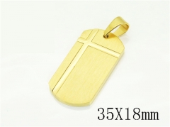 HY Wholesale Pendant Jewelry 316L Stainless Steel Jewelry Pendant-HY59P1157OL
