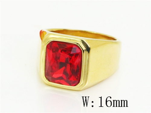 HY Wholesale Rings Jewelry Stainless Steel 316L Rings-HY17R1045HJS