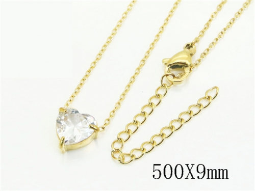 HY Wholesale Stainless Steel 316L Jewelry Popular Necklaces-HY12N0759ANL