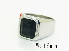 HY Wholesale Rings Jewelry Stainless Steel 316L Rings-HY17R1036HIW