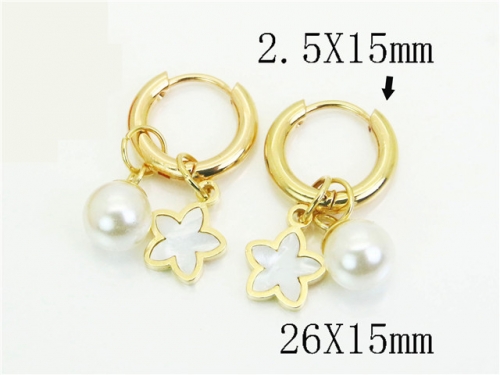 HY Wholesale Earrings 316L Stainless Steel Earrings Jewelry-HY60E1959CJL