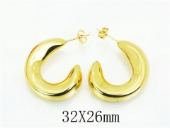 HY Wholesale Earrings 316L Stainless Steel Earrings Jewelry-HY74E0129HEL