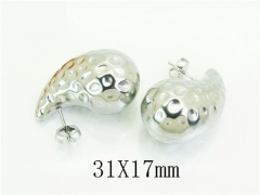 HY Wholesale Earrings 316L Stainless Steel Earrings Jewelry-HY74E0139OR