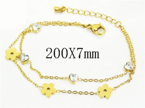 HY Wholesale Bracelets 316L Stainless Steel Jewelry Bracelets-HY32B1116HEL