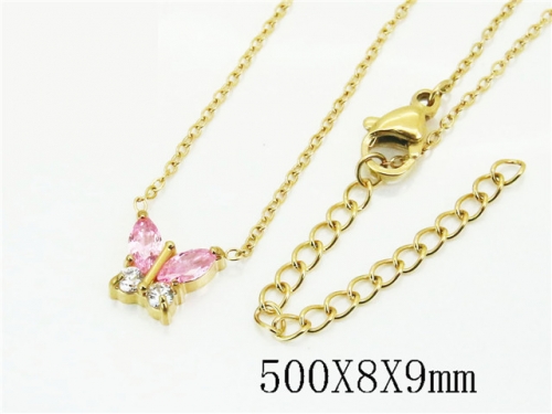 HY Wholesale Stainless Steel 316L Jewelry Popular Necklaces-HY12N0792ENL
