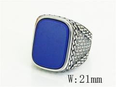 HY Wholesale Rings Jewelry Stainless Steel 316L Rings-HY17R0980HIF