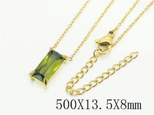 HY Wholesale Stainless Steel 316L Jewelry Popular Necklaces-HY12N0775FNL