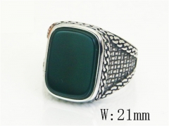 HY Wholesale Rings Jewelry Stainless Steel 316L Rings-HY17R0979HIG