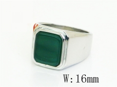 HY Wholesale Rings Jewelry Stainless Steel 316L Rings-HY17R1040HID