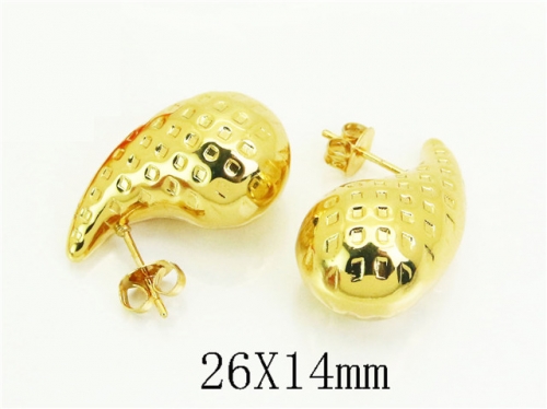 HY Wholesale Earrings 316L Stainless Steel Earrings Jewelry-HY74E0146HEL