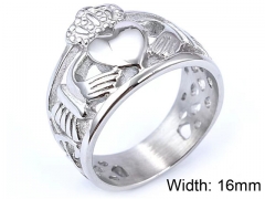 HY Wholesale Rings Jewelry 316L Stainless Steel Jewelry Rings-HY0153R0118
