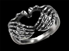 HY Wholesale Rings Jewelry 316L Stainless Steel Jewelry Rings-HY0153R0337
